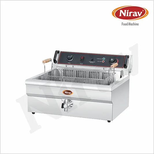 16 LTR. ELE. DEEP FRYER SINGLE PAN (HORIZONTAL)